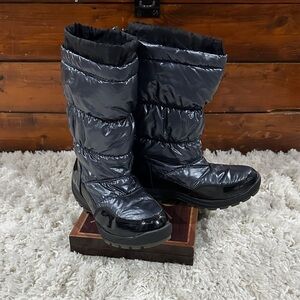 COUGAR Women’s/ Girls Minty 6 Black/ Gunmetal Winter Boots Sz 4 Comfy Waterproof
